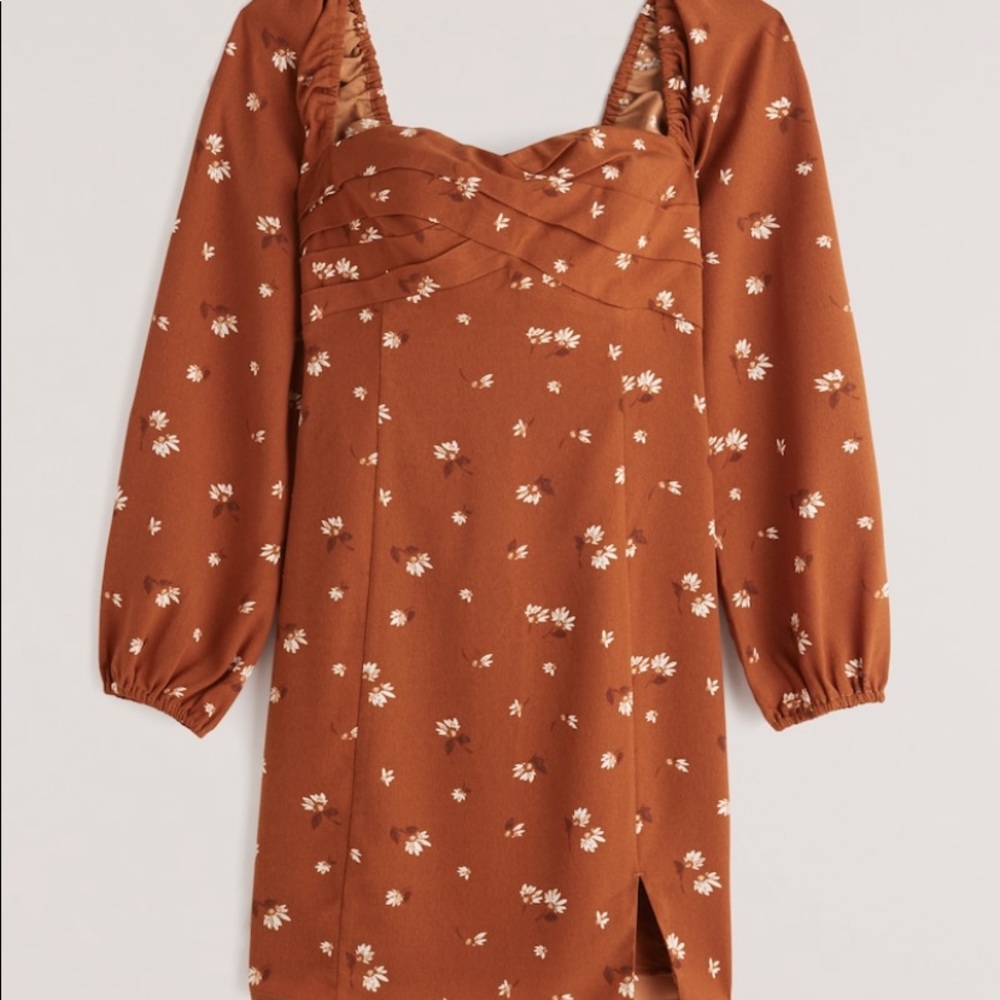 Abercrombie orange spice dress